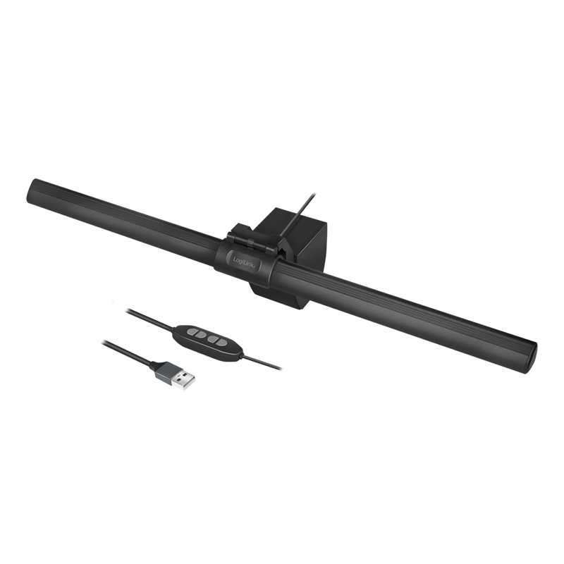 Logilink USB Light E-Reading LED Screen Bar, black