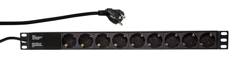 Steckdosenleiste 19" 9x Logilink
