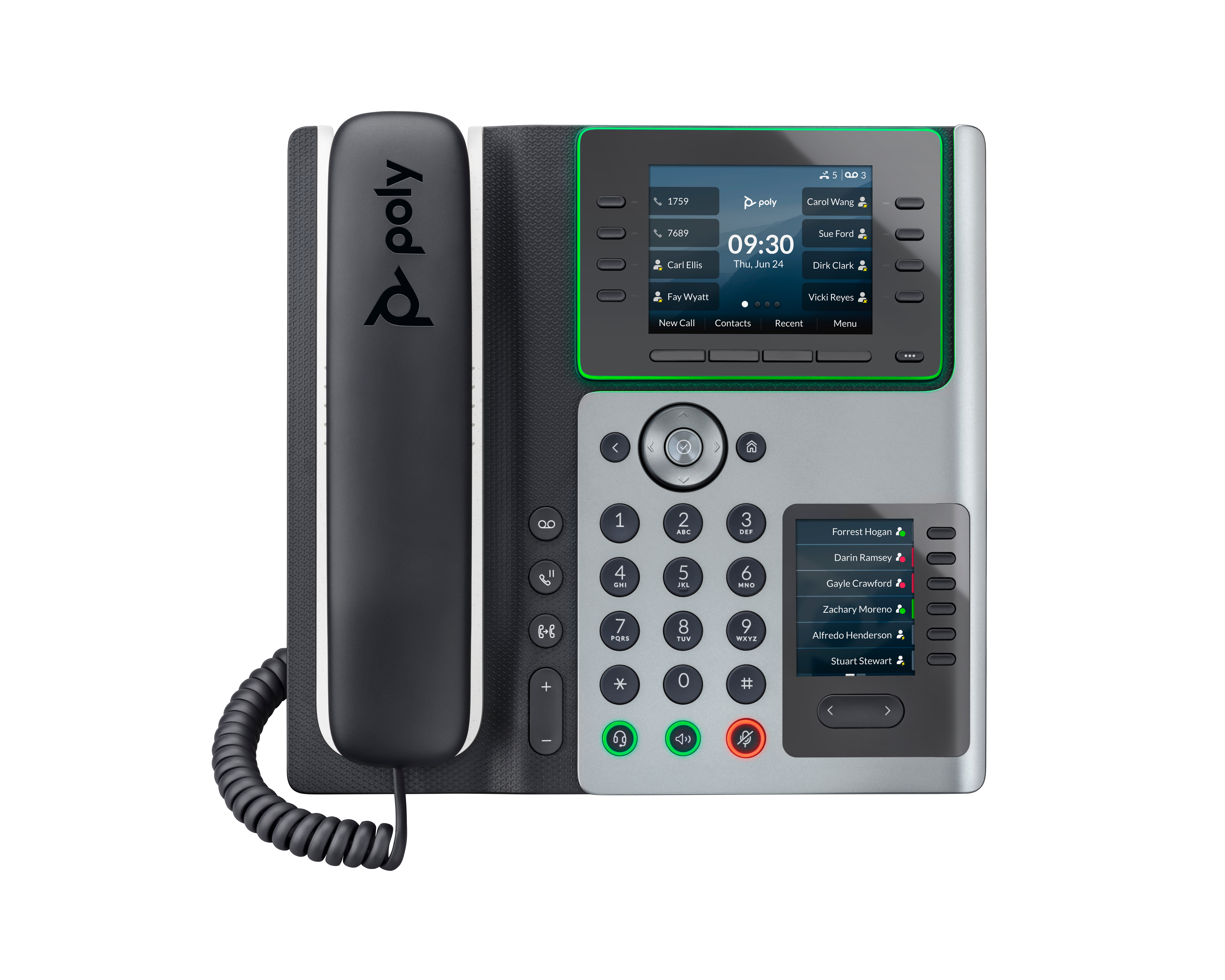 Poly Edge E450 - VoIP-telefon med opka