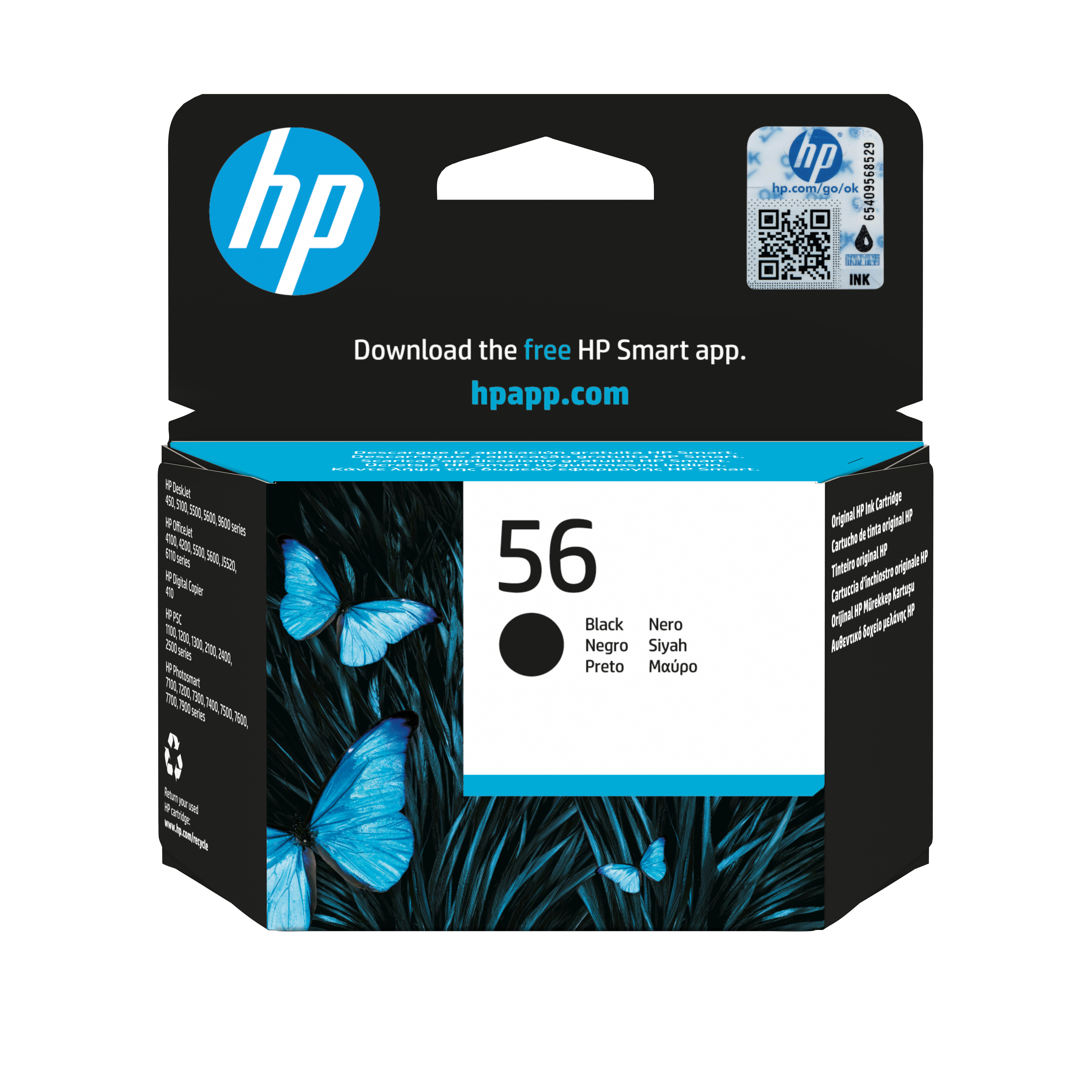 HP 56 - sort - original - blækpatron