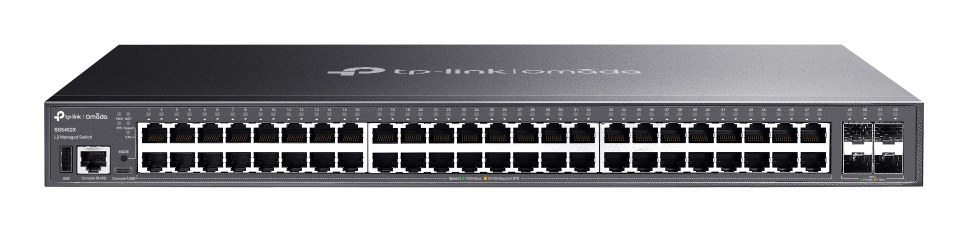 Omada SG5452X 48-Port Gigabit Stack Lite L3 Mgd. Switch 4 10G