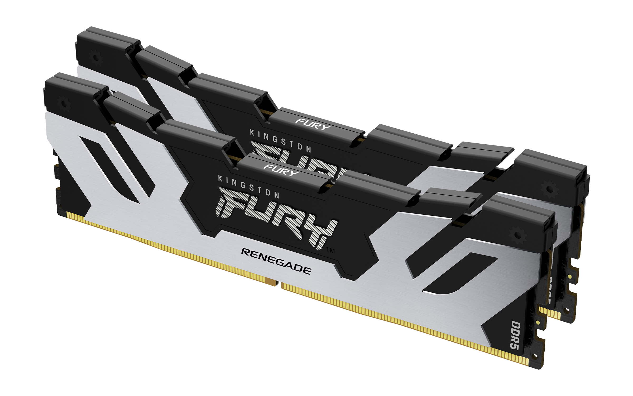 KINGSTON 32GB 6400MT/s DDR5 CL32 DIMM Kit of 2 FURY Renegade Silver