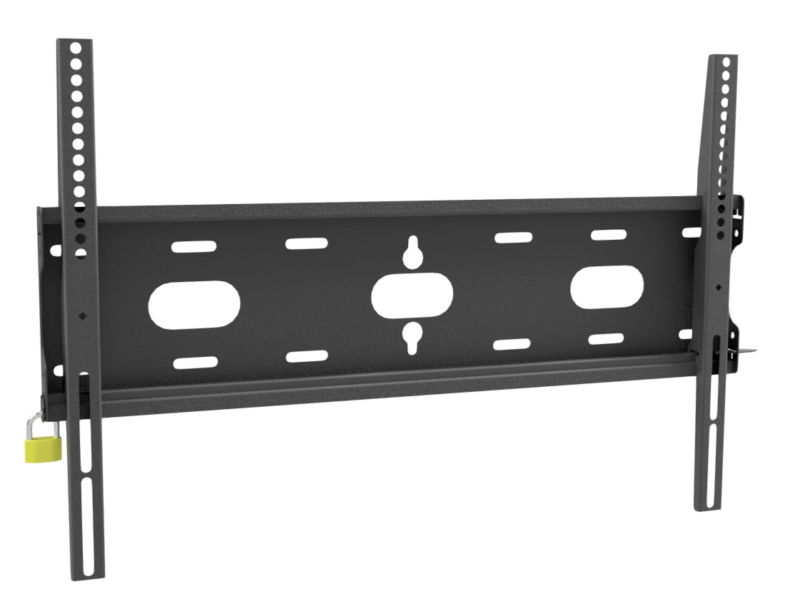 IIYAMA Wandhalter 600x400mm -125kg schwarz/abschliebar