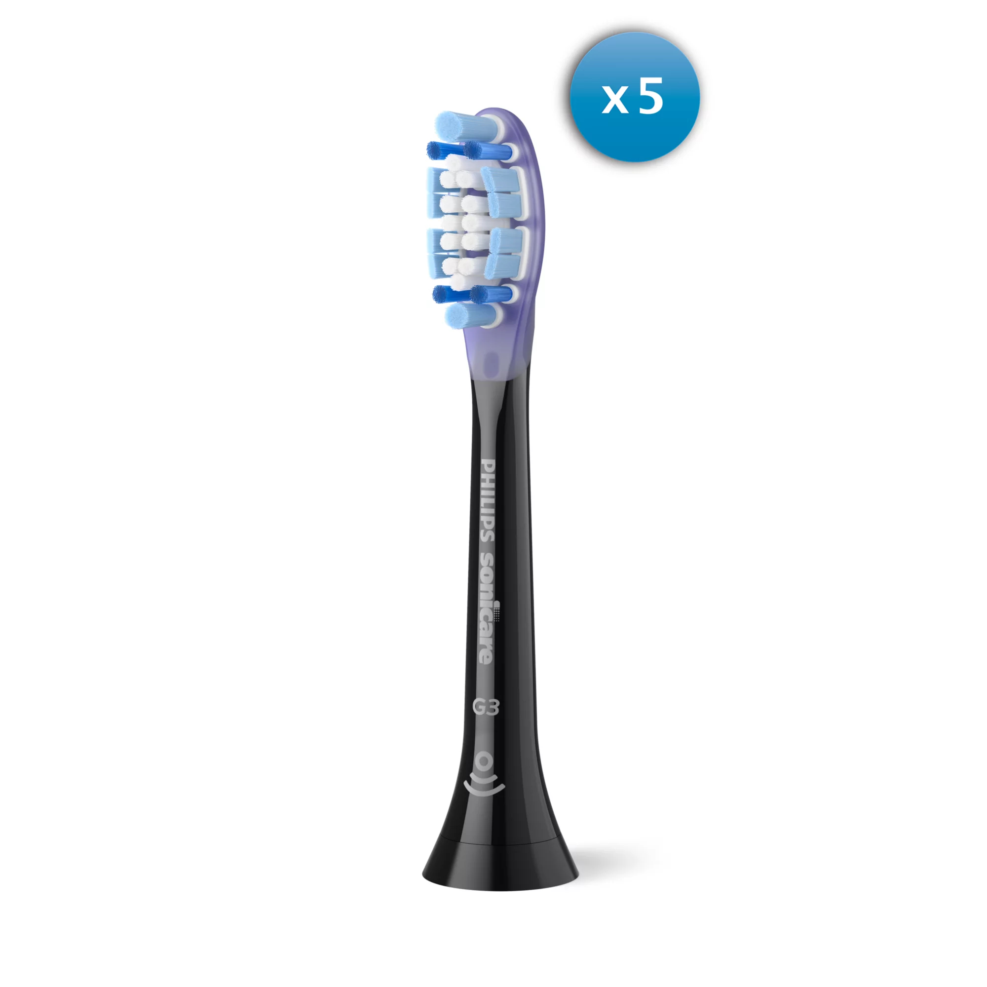Philips Sonicare G3 Premium Gum Care HX9055 Ekstra tandbørstehoved 5 Sort
