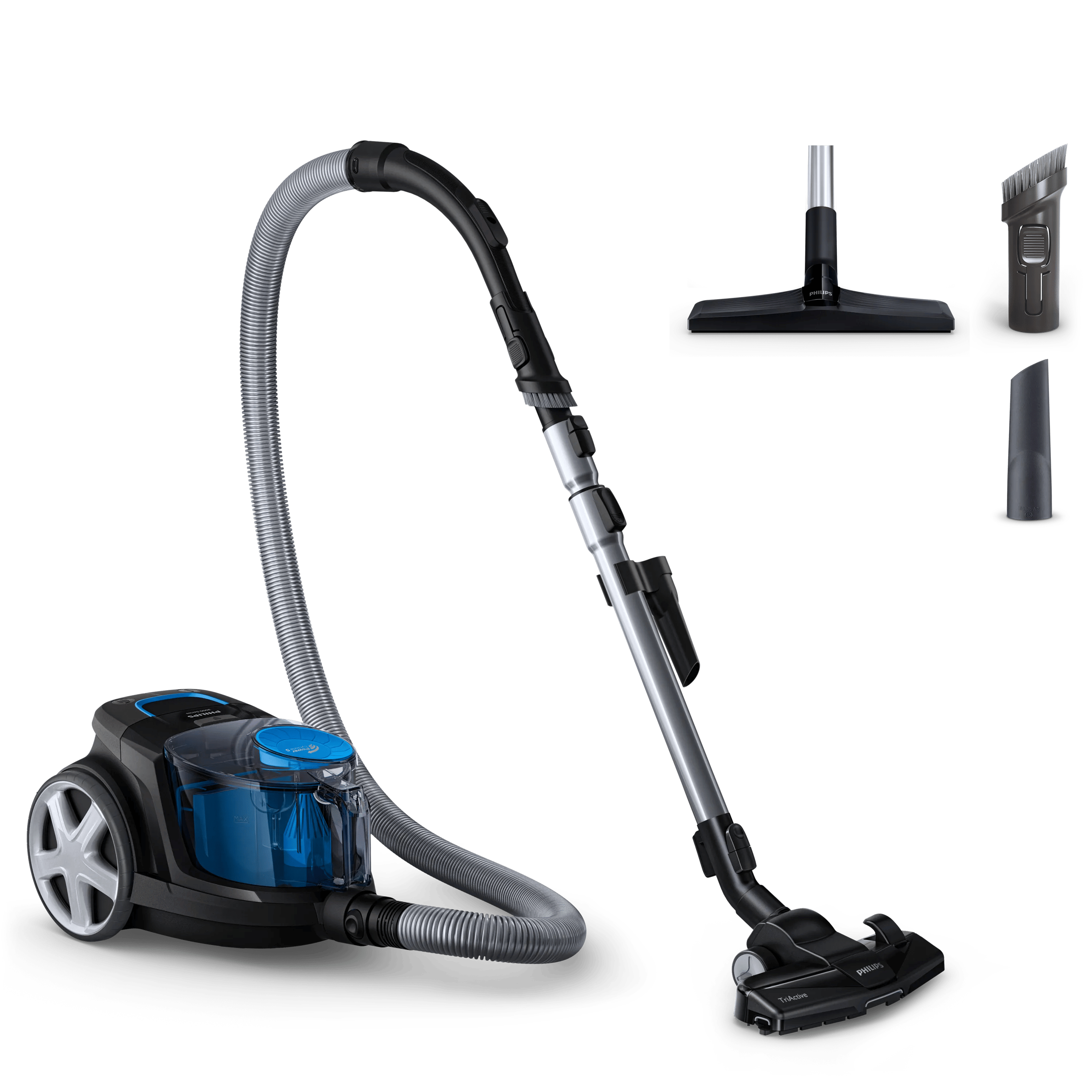 Philips PowerPro Compact FC9331 Støvsuger Beholder 1.5liter Dyb sort