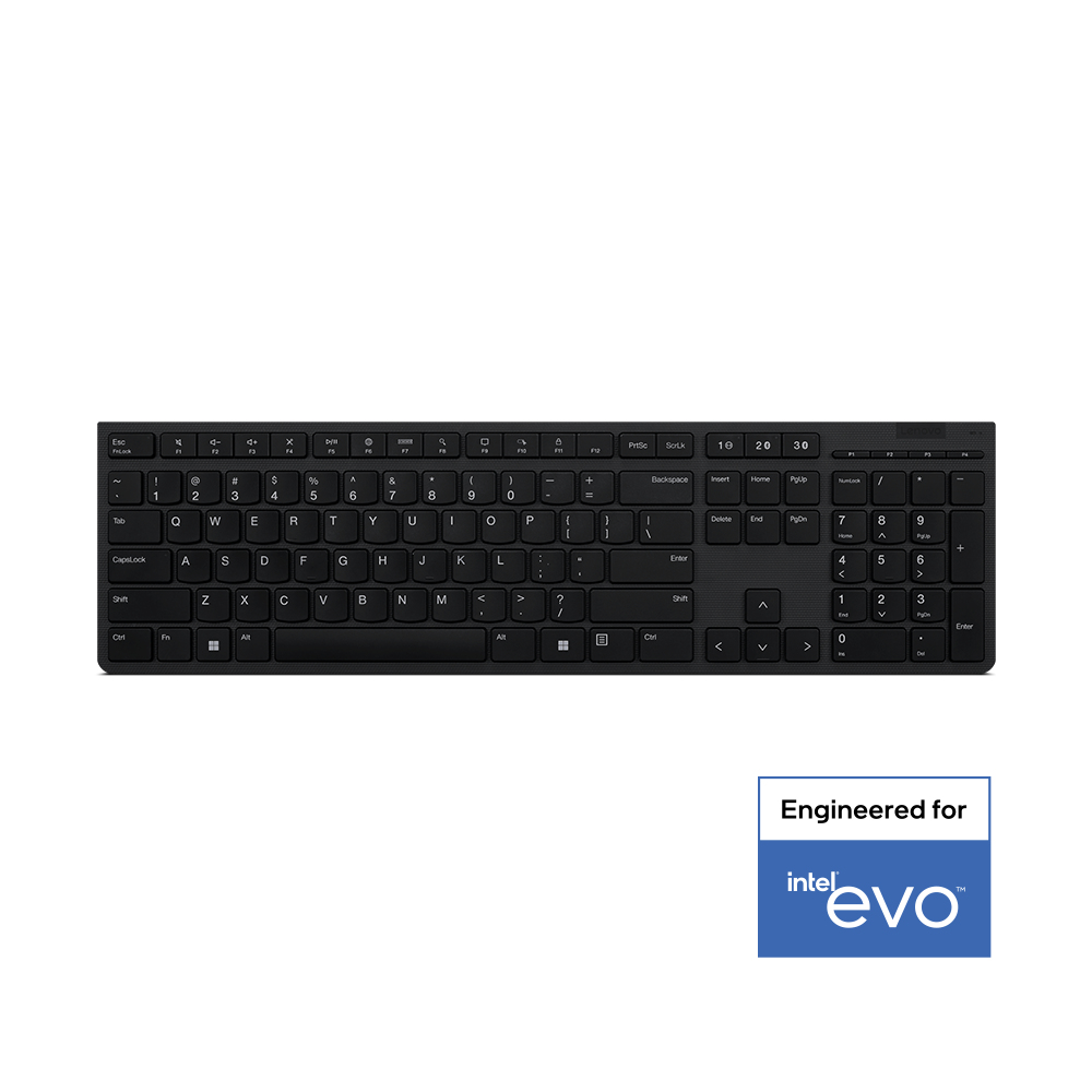 LENOVO Professional Wireless Rechargeable Keyboard English (US)