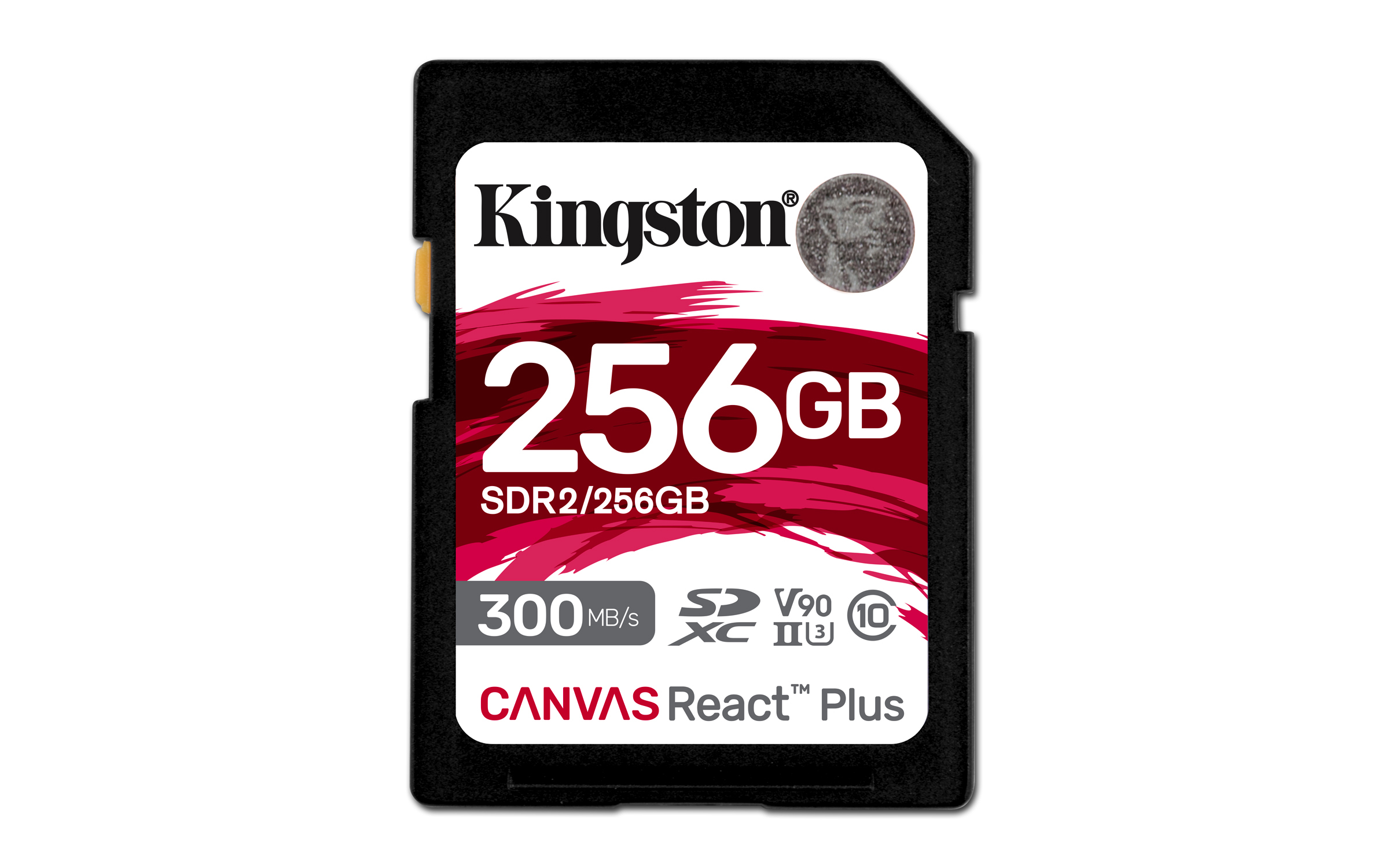 SD Card 256GB Kingston SDXC React+ 300