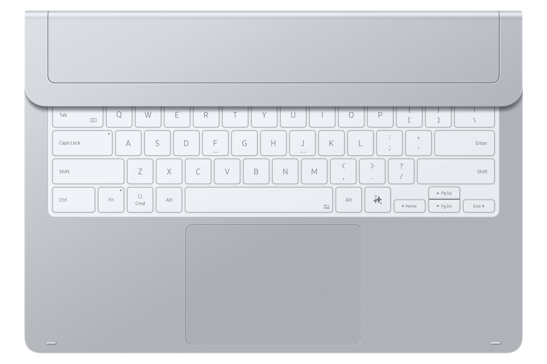 SAMSUNG Pro Keyboard fr Galaxy Tab S11 Ultra POGO-Pin silver