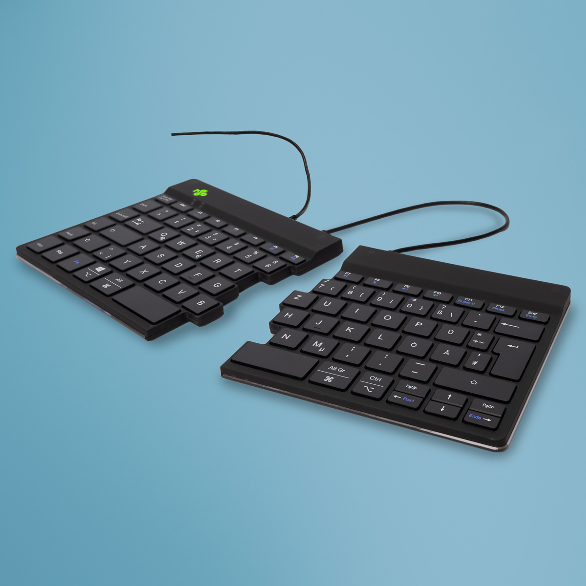 R-Go Split Ergonomiske tastatur, QWERT
