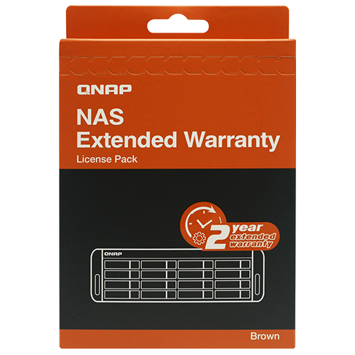 QNAP NAS Extended warranty Brown 2 years Electronic Version Virtual