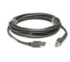 Zebra Datenkabel - USB (M) gerade - 4.57 m