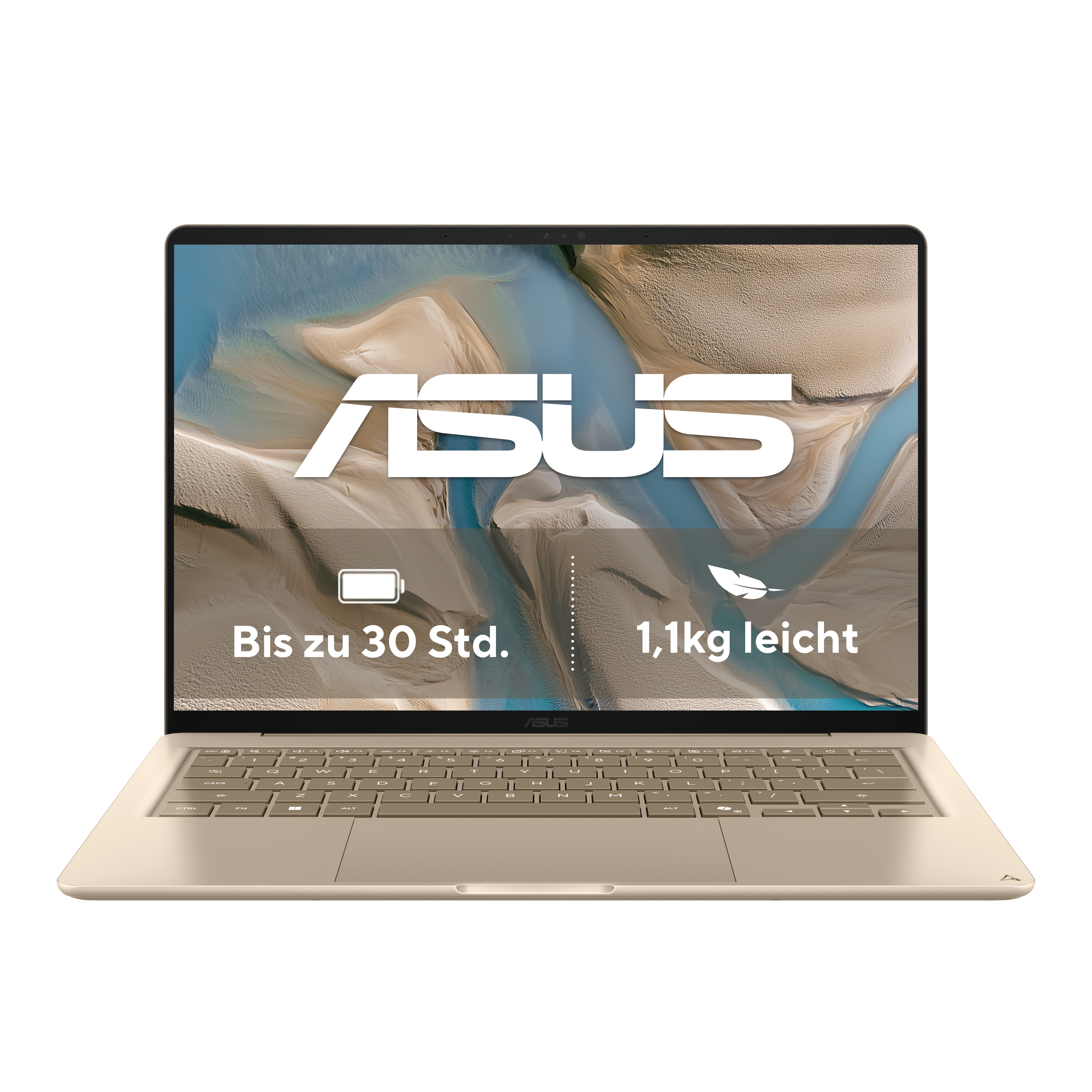 ASUS Zenbook 14 UX3480QA-U1157W Snapdragon X1-26-100/16GB/512SSD/W11 Home Beige