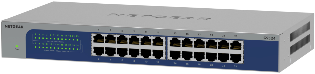 Netgear Network Switch Unmanaged  Gigabit Ethernet  (10/100/1000) Grey