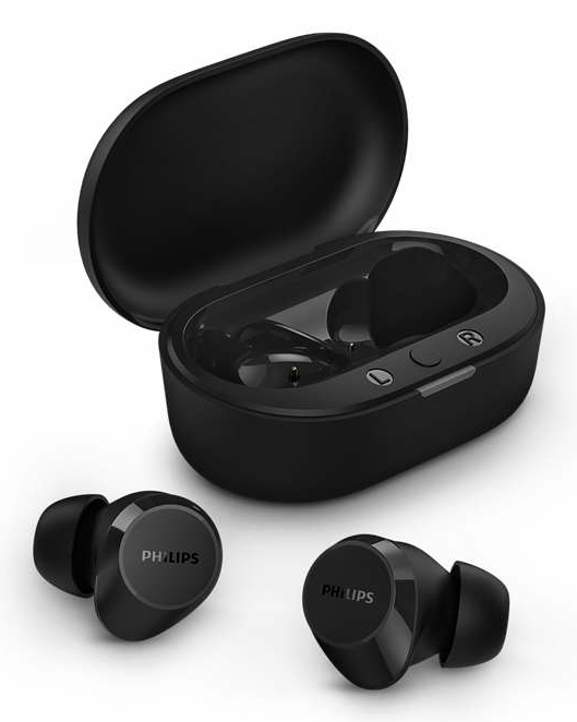 Philips TAT1209BK Trådløs Ægte trådløse øretelefoner Sort
