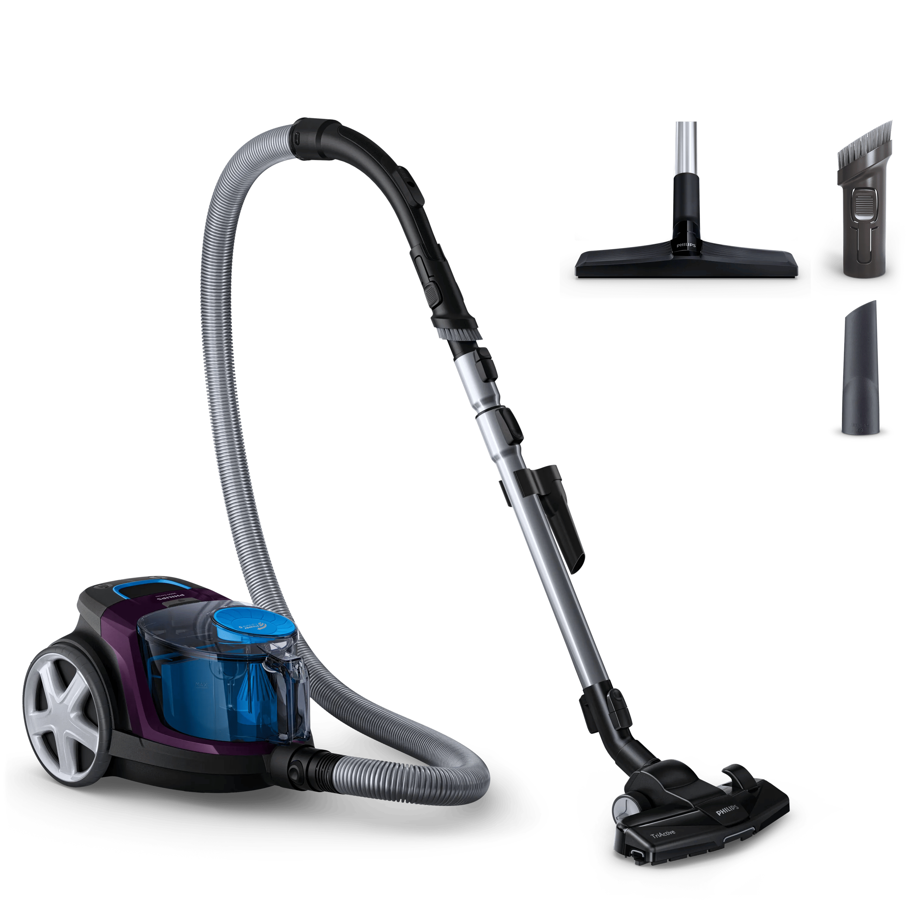Philips PowerPro Compact FC9333 Støvsuger 1.5liter Magisk lilla