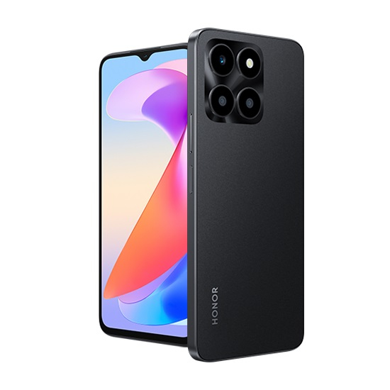 Honor X6a - 4G smartphone - dual-SIM - RAM 4 GB / Intern hukommelse 128 GB - Midnat sort