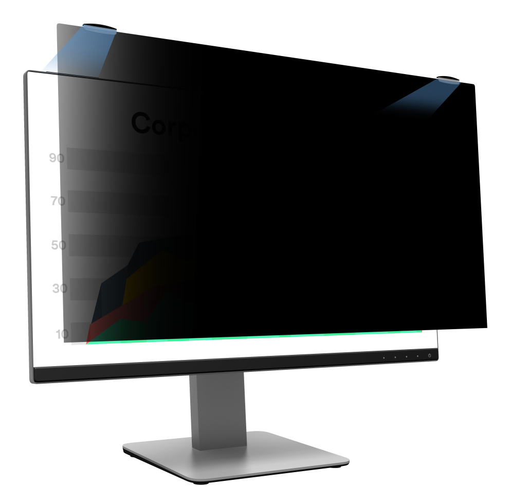 3M Privacy Filter for 21.5in  Full Screen Monitor with T  COMPLYT Magnetic Attach 16:9 PF215W9EM Frameless display privacy filter 54.6 cm