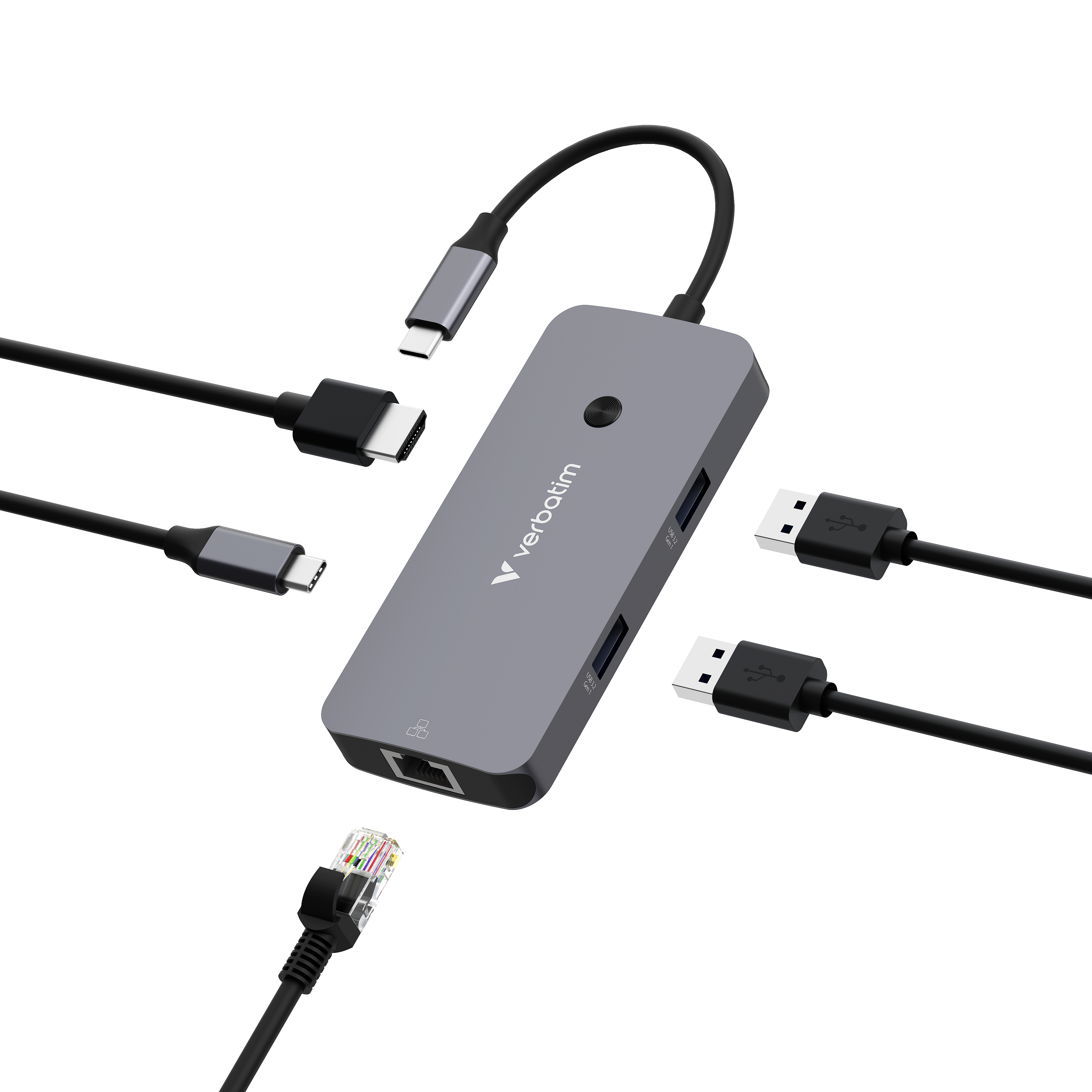 Verbatim USB-C Pro Multiport Hub 5 Por