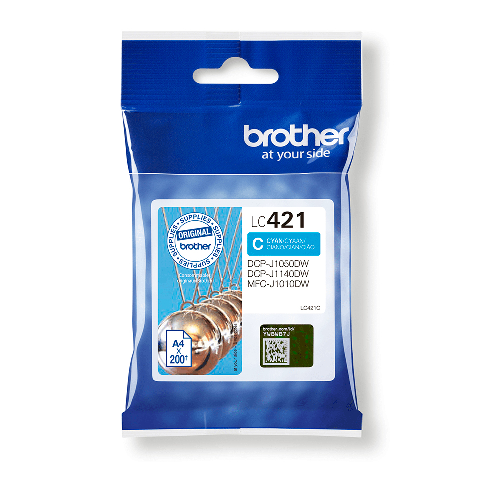 Brother LC421C Cyan Tintenpatrone