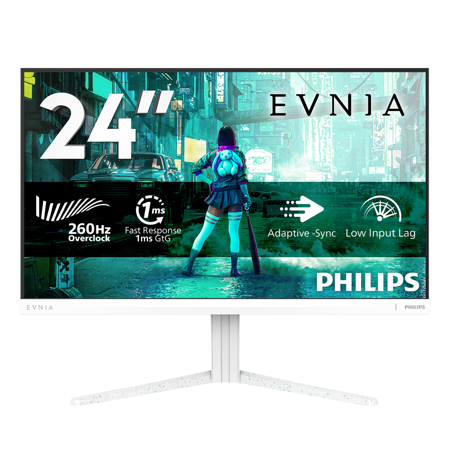 Philips Evnia 3000 24M2N3201P 24 Fast IPS 1920 x 1080 (Full HD) HDMI DisplayPort 240Hz