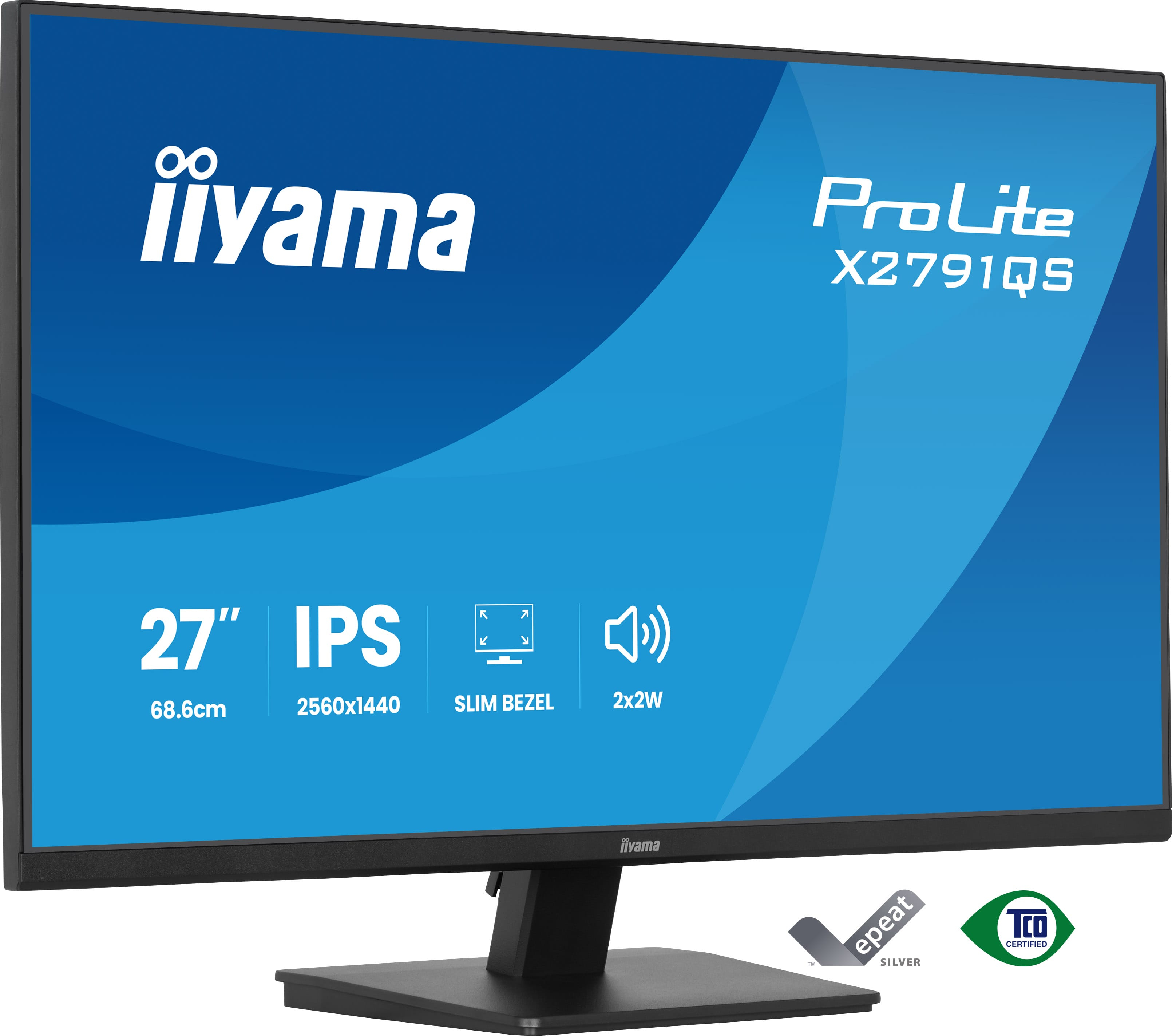 IIYAMA 68.6cm (27") X2791QS-B1 16:9 HDMI+DP IPS