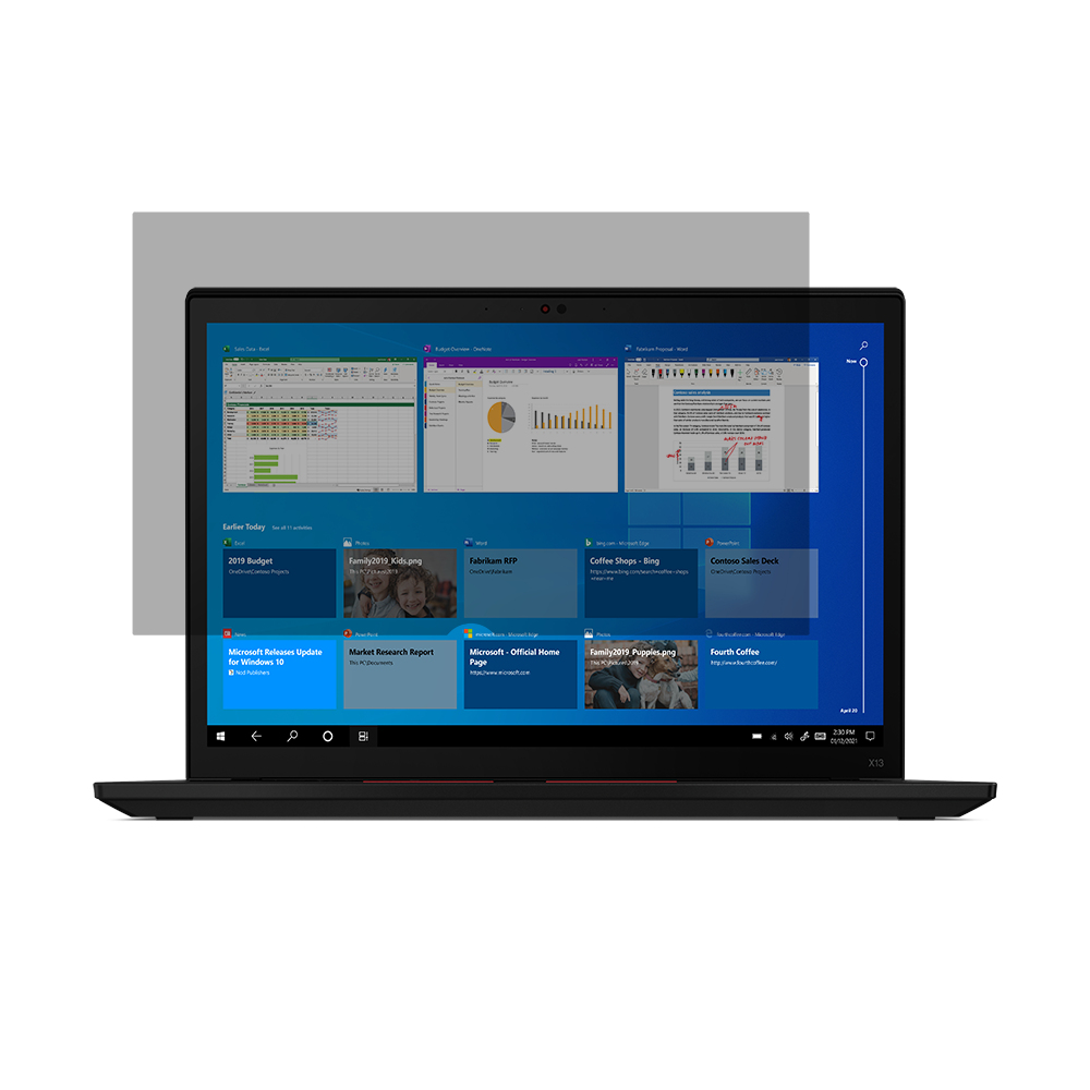 Lenovo 33,78cm 13,3Zoll Premium Clarity Privacy Filter for X13 Gen2 16:10