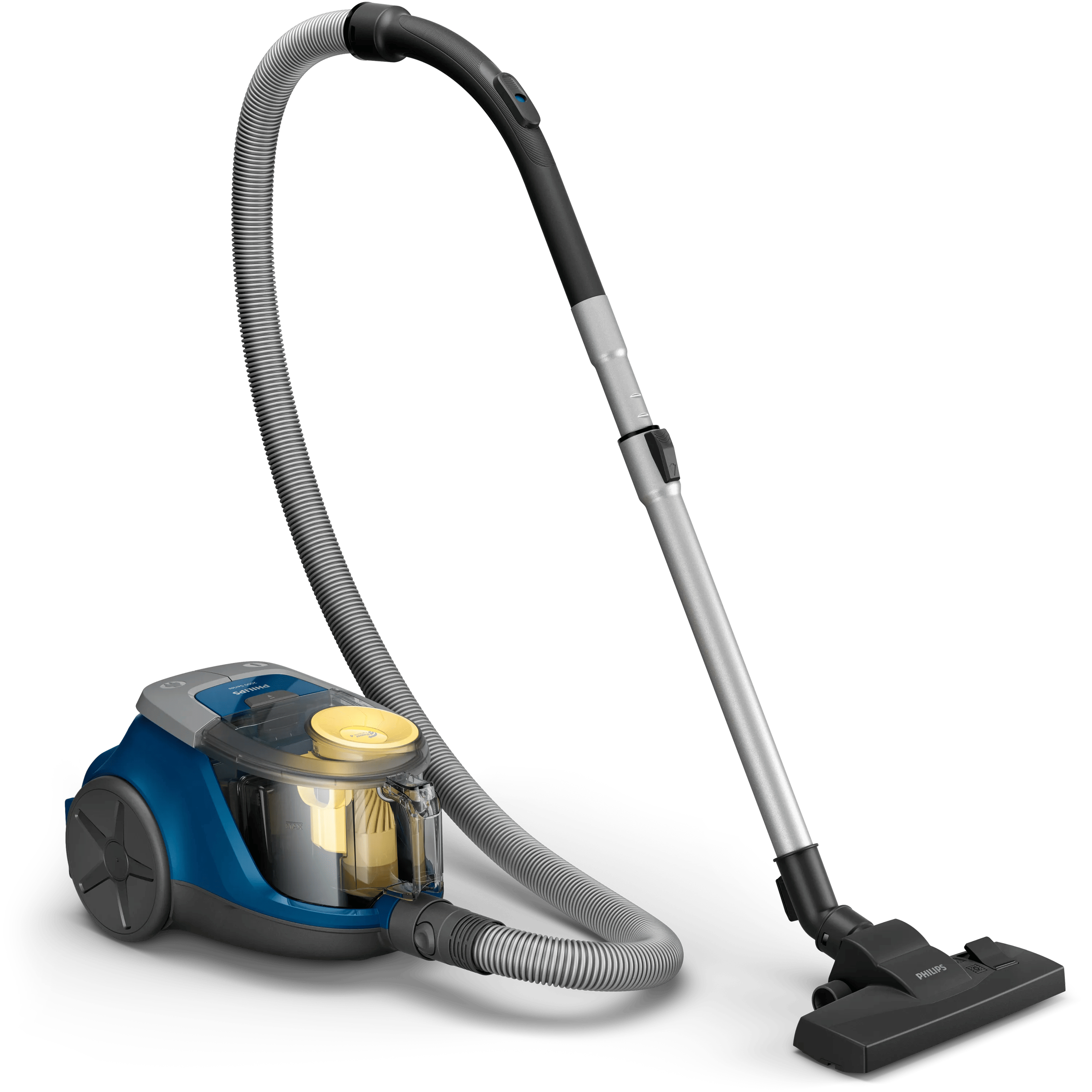 Philips 2000 Series XB2125 Støvsuger 1.3liter Mørkeblå/gul