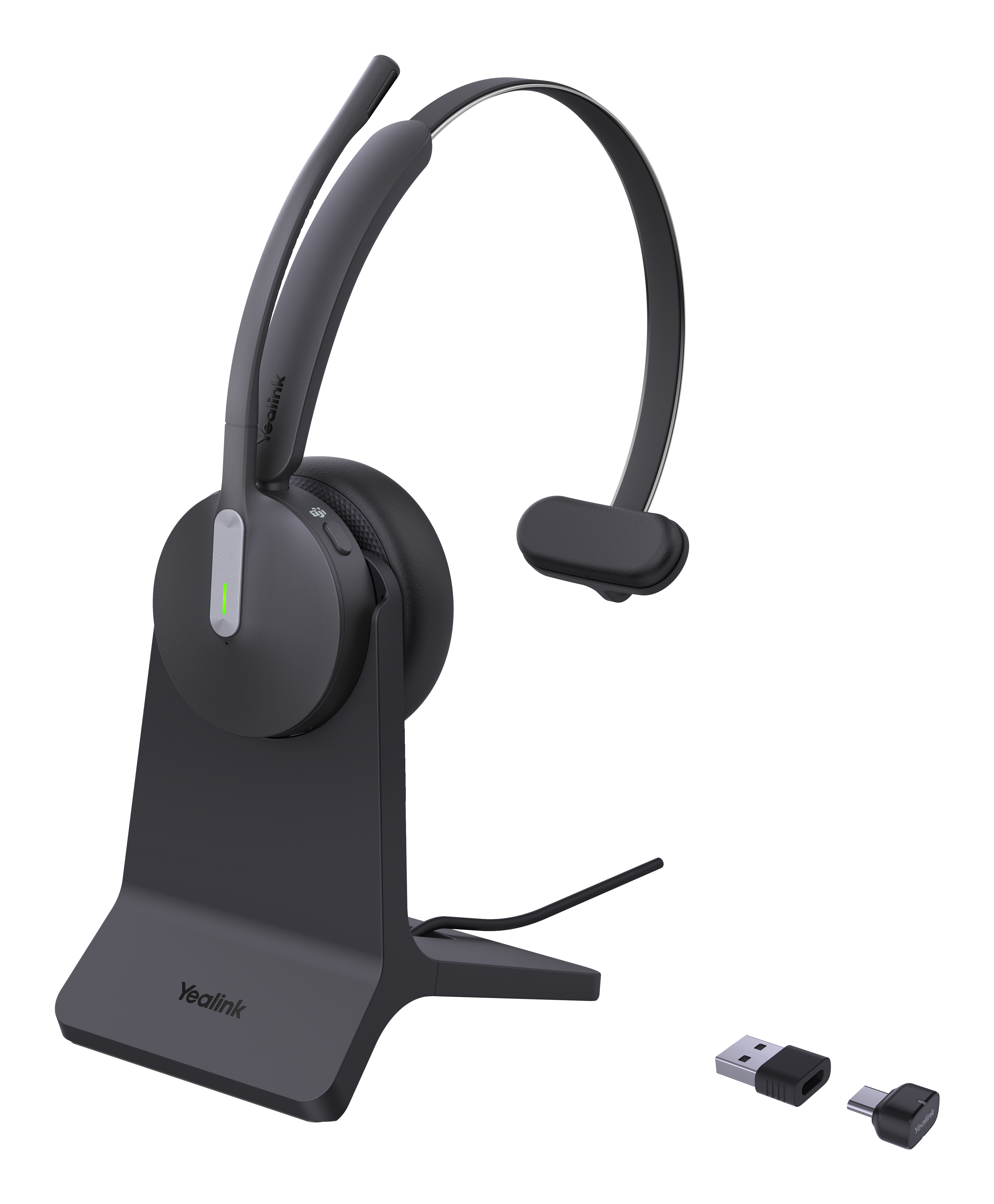 Yealink Bluetooth Headset BH70 Mono with Stand Teams USB-C/A