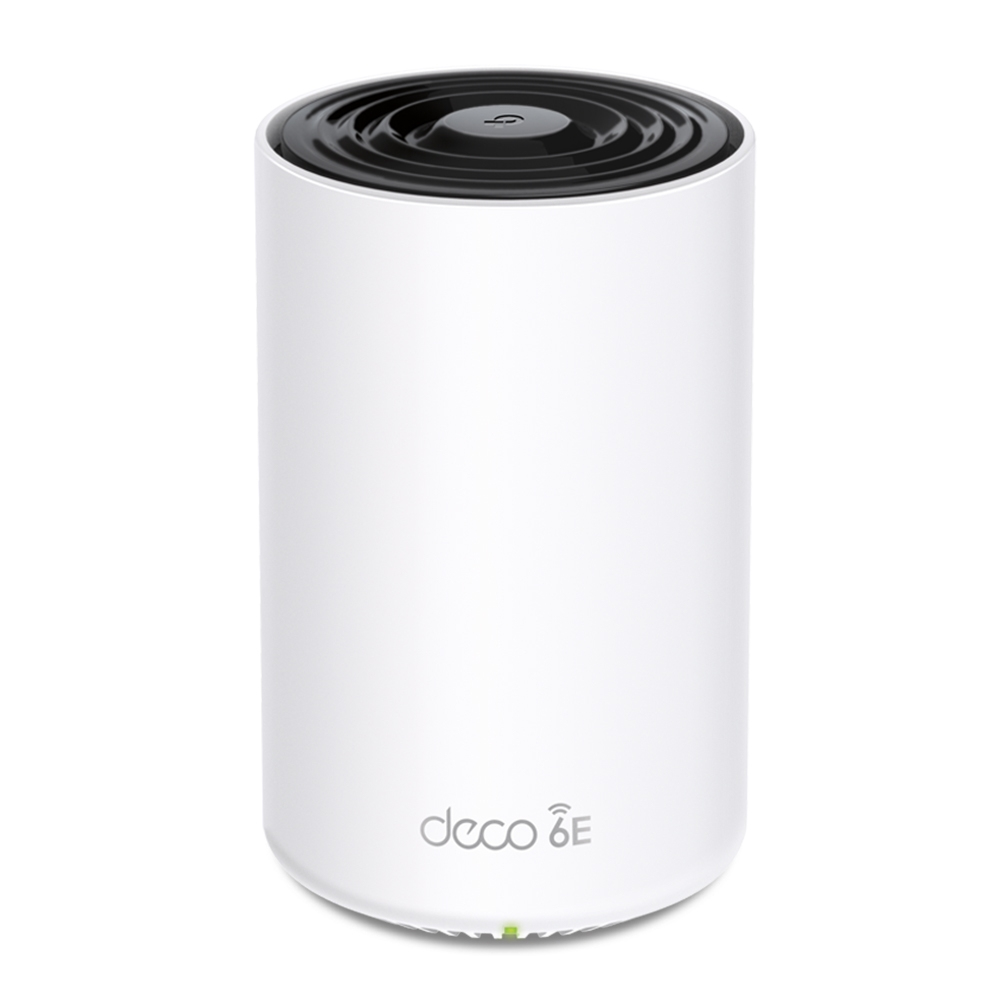 TP-LINK AXE5400 Whole Home Mesh Wi-Fi 6E Unit Tri-Band 574Mbps at 2.4GHz + 2402Mbps at 5GHz + 2402Mbps at 6GHz