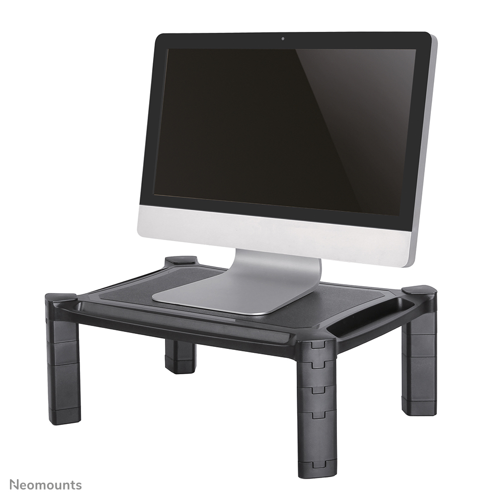 Neomounts NSMONITOR20, Monitor/Laptop  Riser, Max 10kg, H:4,6-16,8  W:50 D:33cm, Universal, -Black