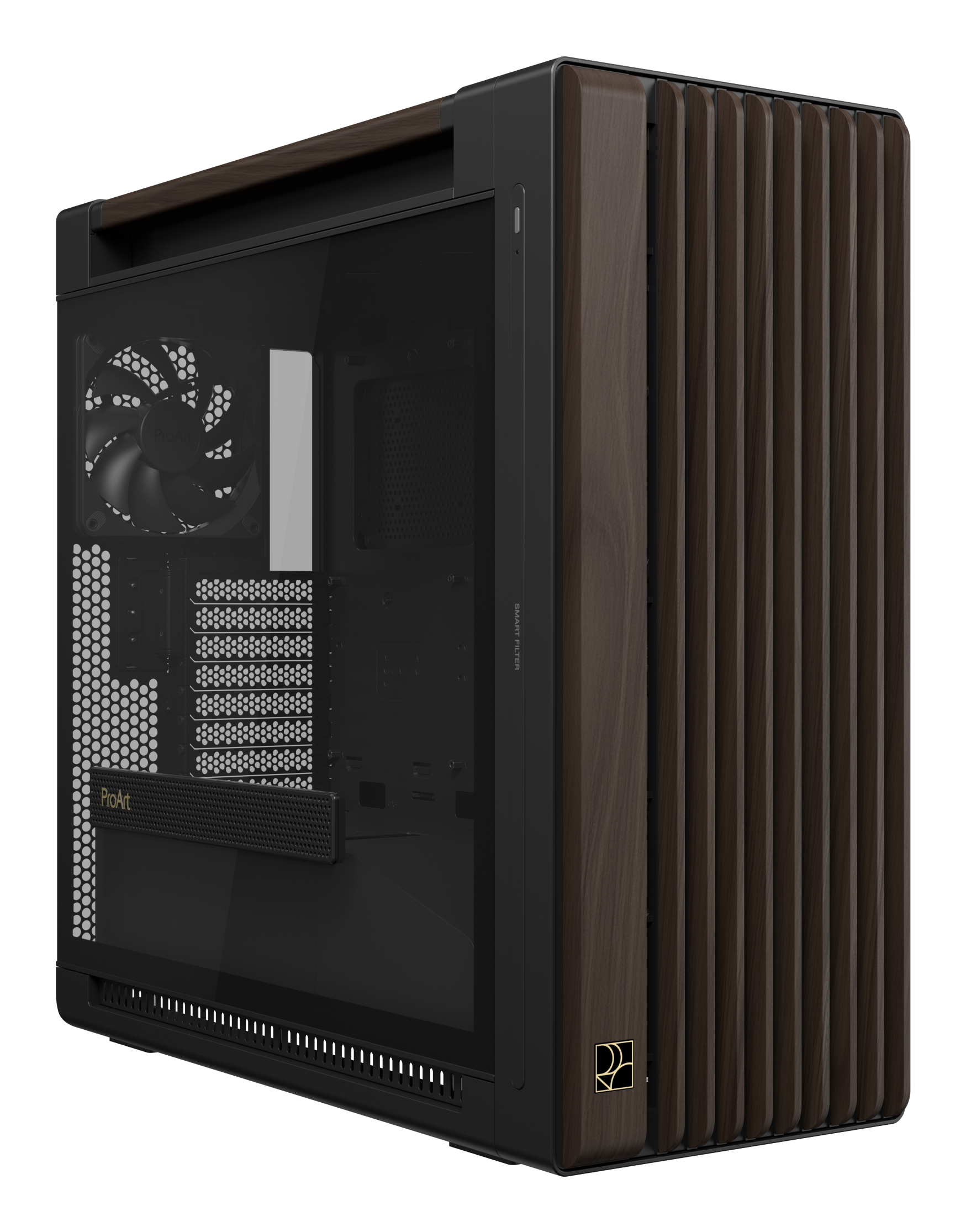 ASUS PROART PA602 WALNUT WOOD TG PWM MODERN BLACK