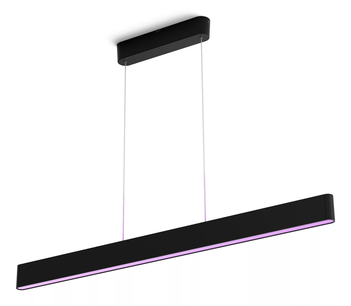 Philips Hue White&Col. Amb. Ensis Pendelleu schwarz 6000lm
