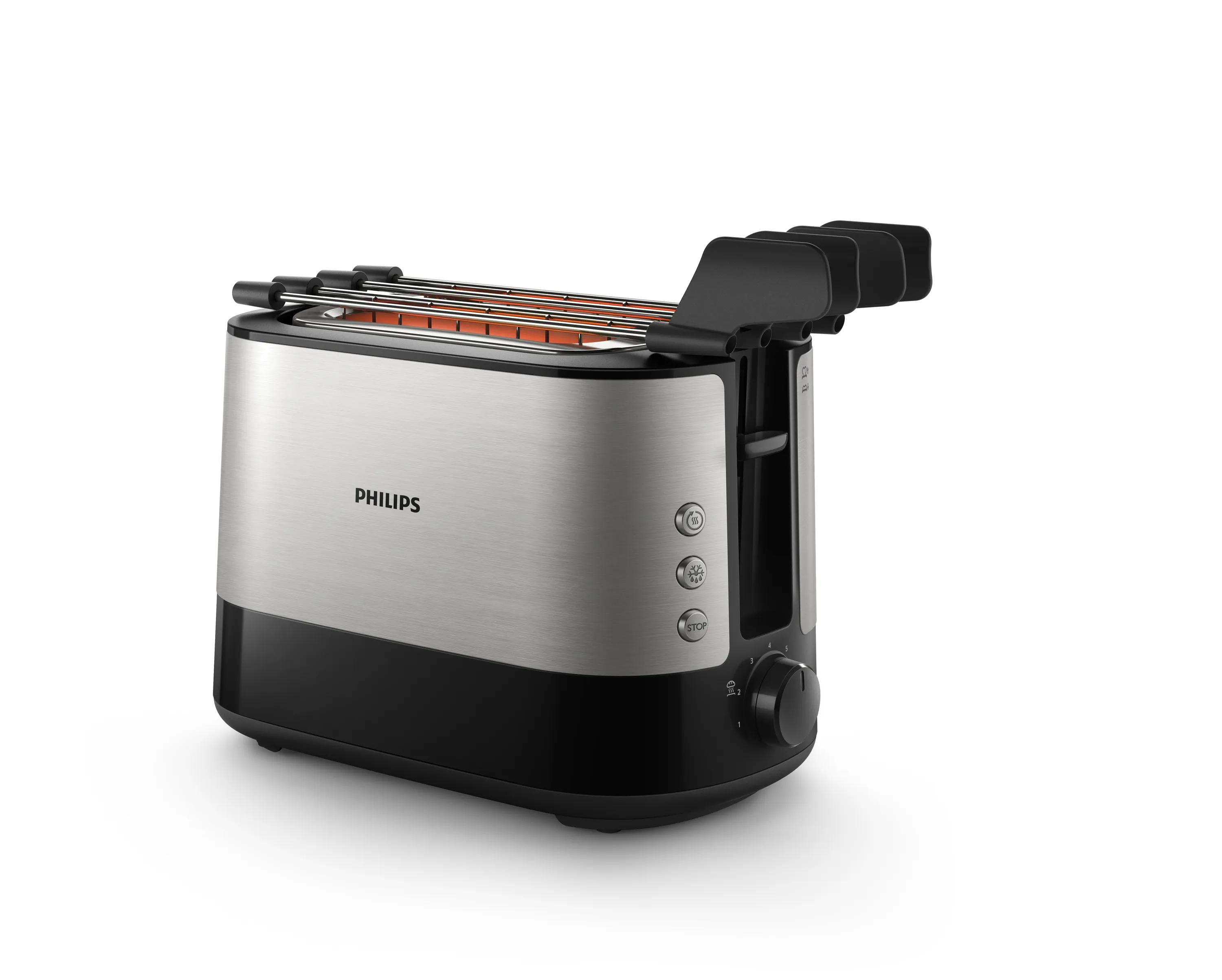 HD2639/90 Viva Collection - 2 Scheiben Toaster - Edelstahl - Metall