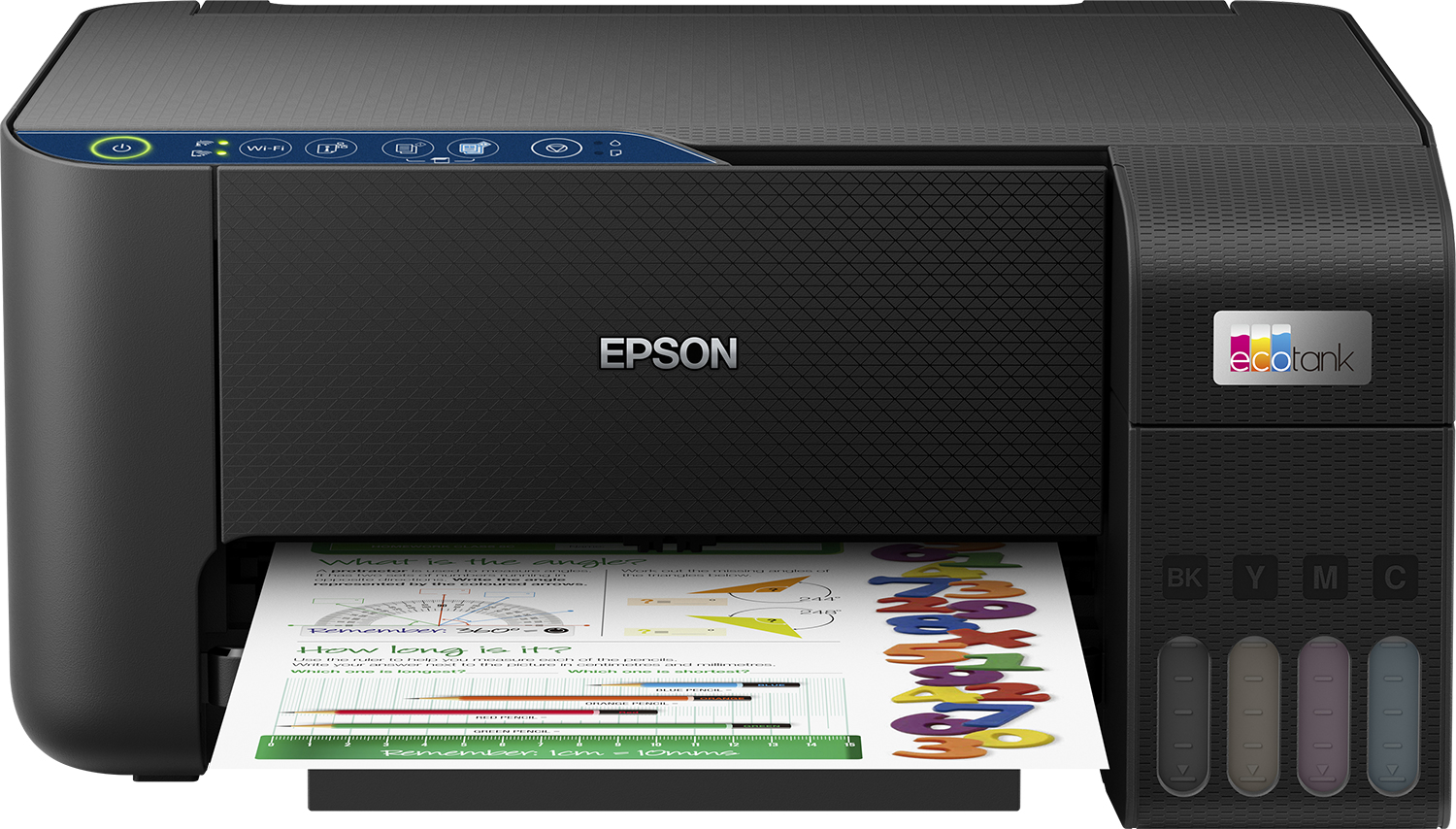 T EPSON EcoTank ET-2861 MFP colour inkjet ITS A4 10ppm Print 100sheets Wi-Fi USB Black