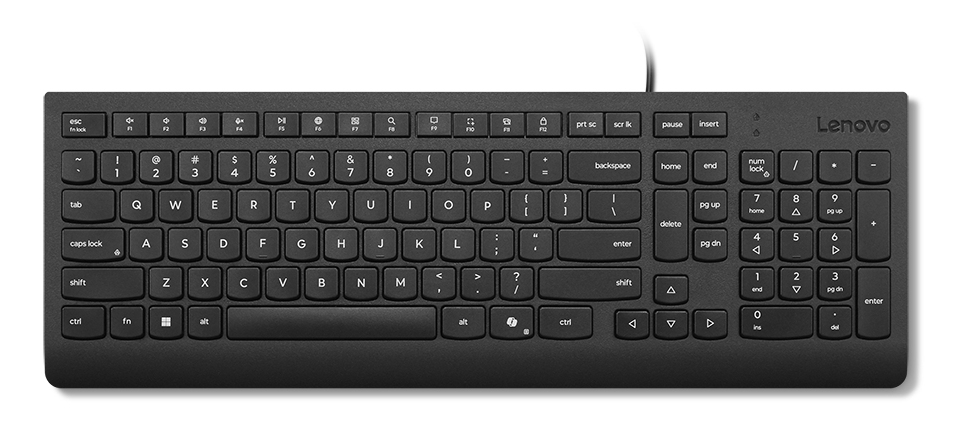 LENOVO Essential Keyboard USB QWERTY Swedish/Finnish black brown box (SE/Fi)