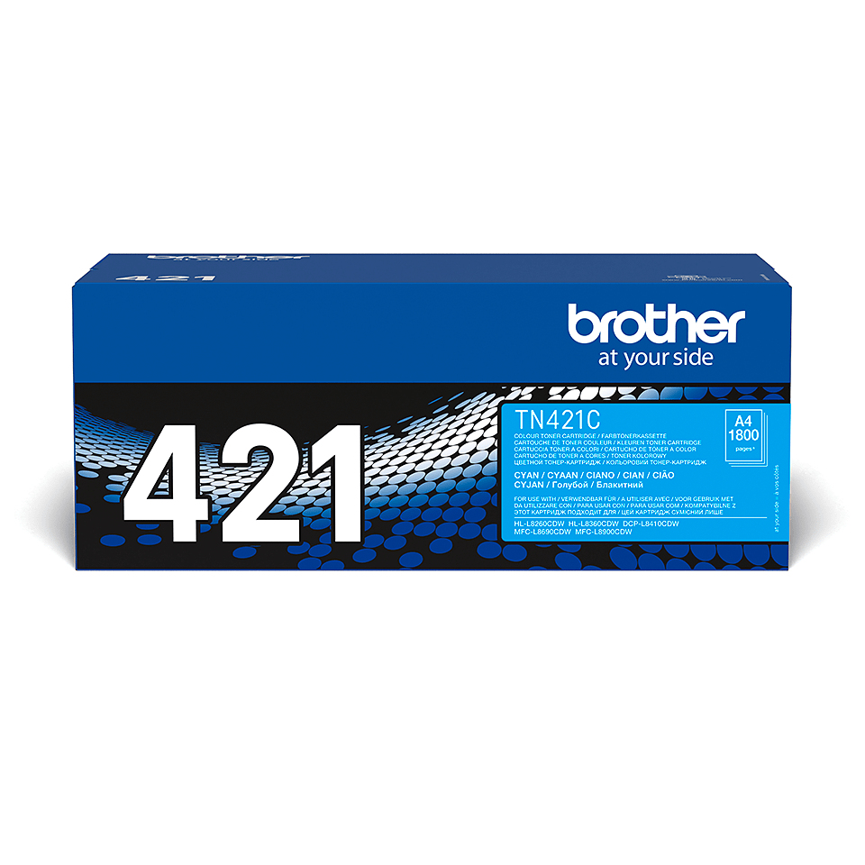 Original Toner Brother TN-421C, Cyan,