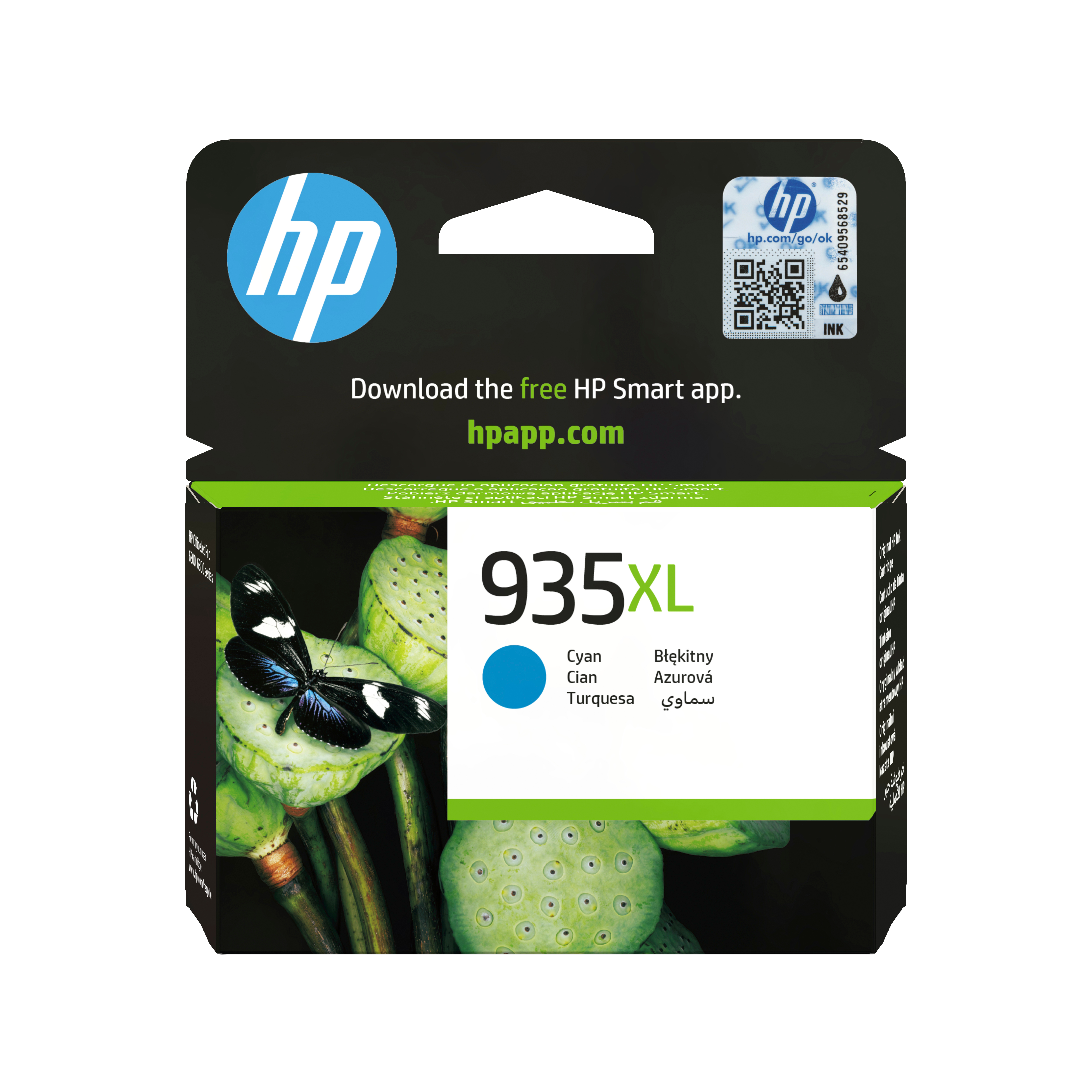 HP 935XL - Højtydende - cyan - origina