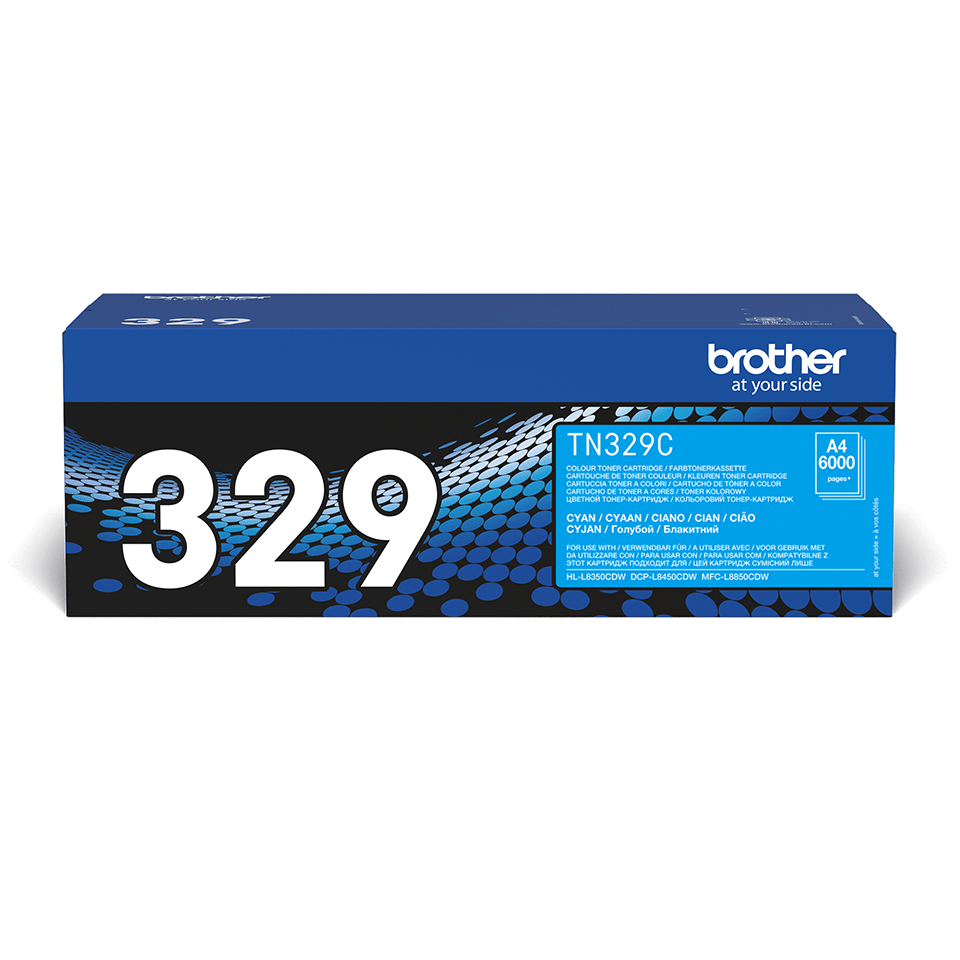 BROTHER TN329C Toner cyan 6000 pages for HL-L8350CDW