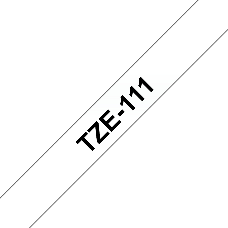 BROTHER TZE111 tape cassette 6mm 8m