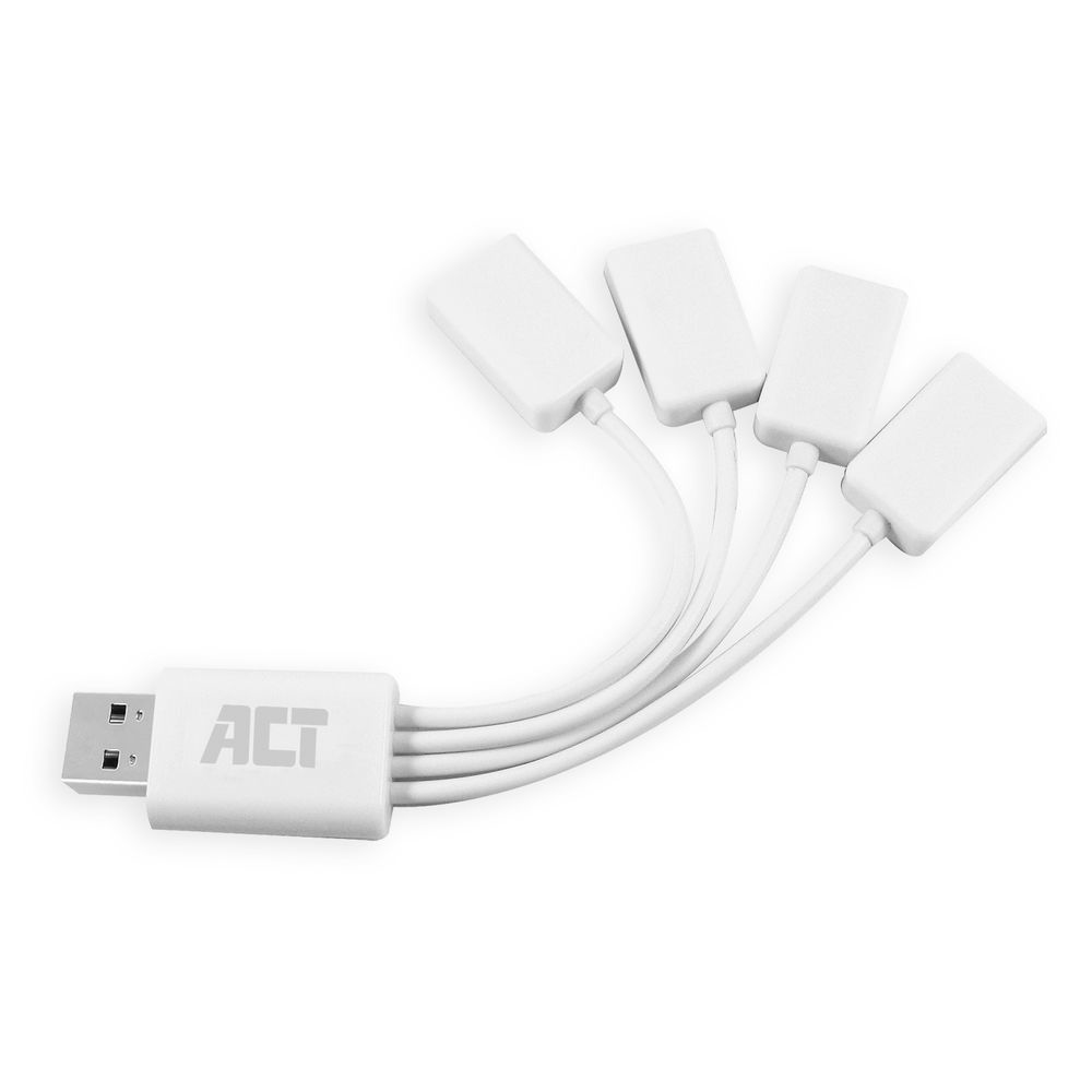 USB hub 4 port USB-A, flexible