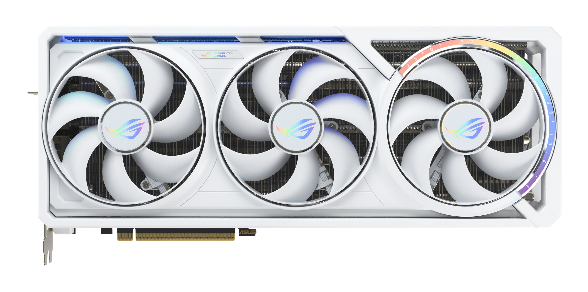 RTX 5080 16G ASUS ROG ASTRAL OC 3 Fan white