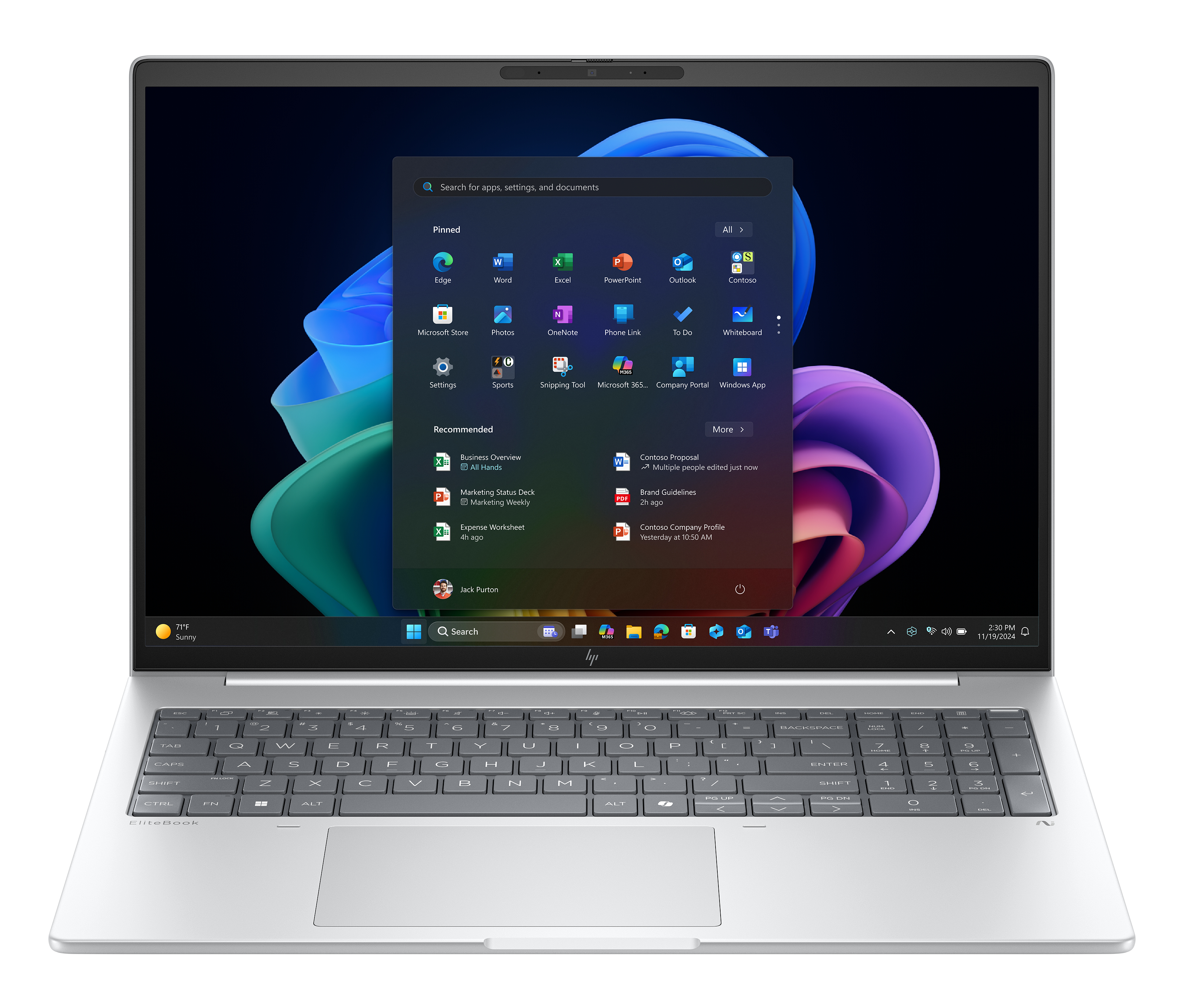 HP EliteBook 8 G1a AMD Ryzen AI 7 350 40.64cm 16Zoll WUXGA 64GB 1TB/SSD W11P SmartBuy 3J Gar (DE)