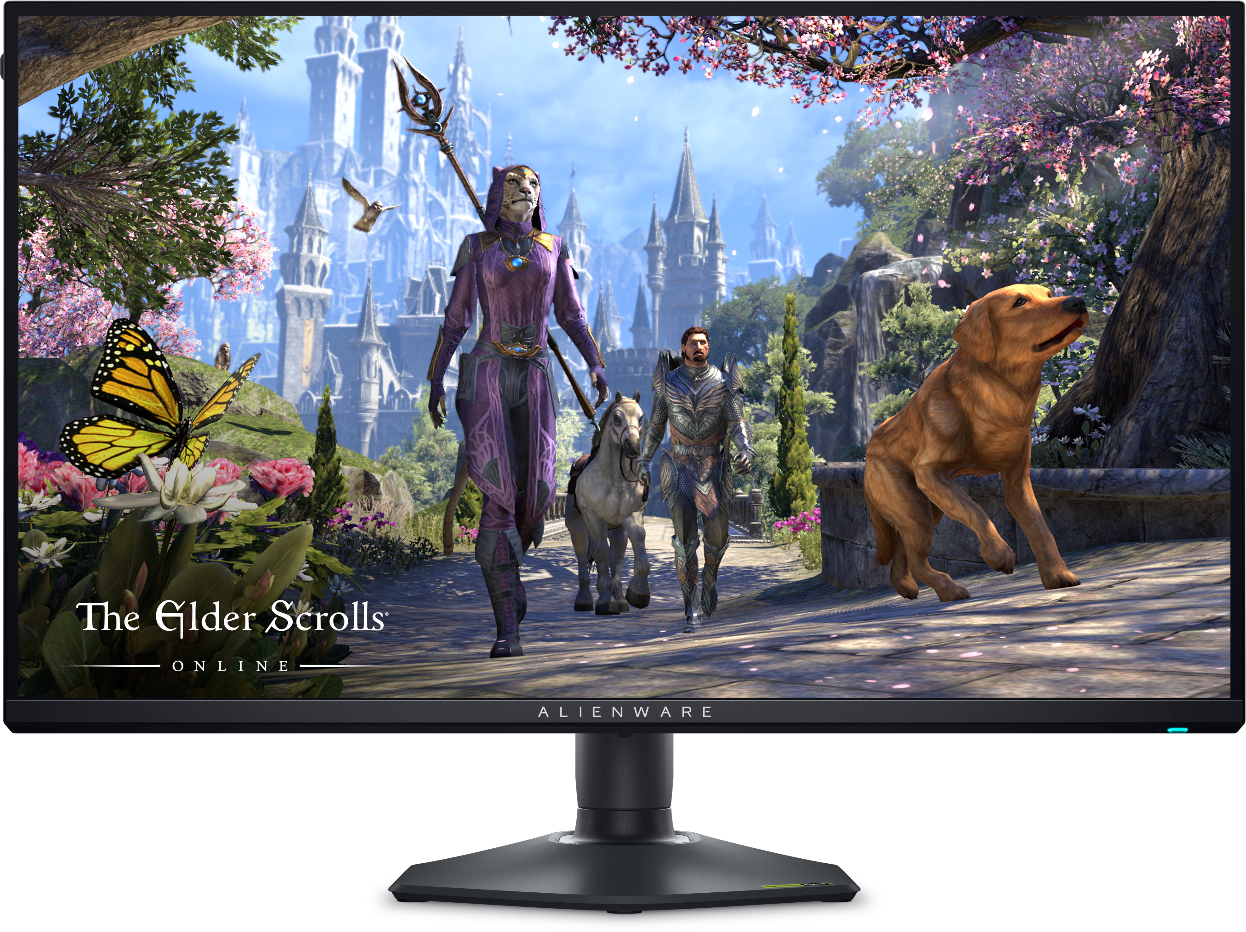 DELL Alienware 27 4K Dual-Resolution Gaming Monitor AW2725QF 68.6cm 27inch IPS up to 3840x2160 16:9 up to 600cd/m2 180Hz HDMI DP USB