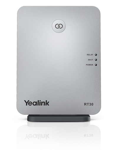 Yealink SIP DECT Phone Repeater RT30, 1880 - 1900 MHz, 1920 - 1930 MHz, 10 mW, 50 m, 300 m, Activity, Network, Power