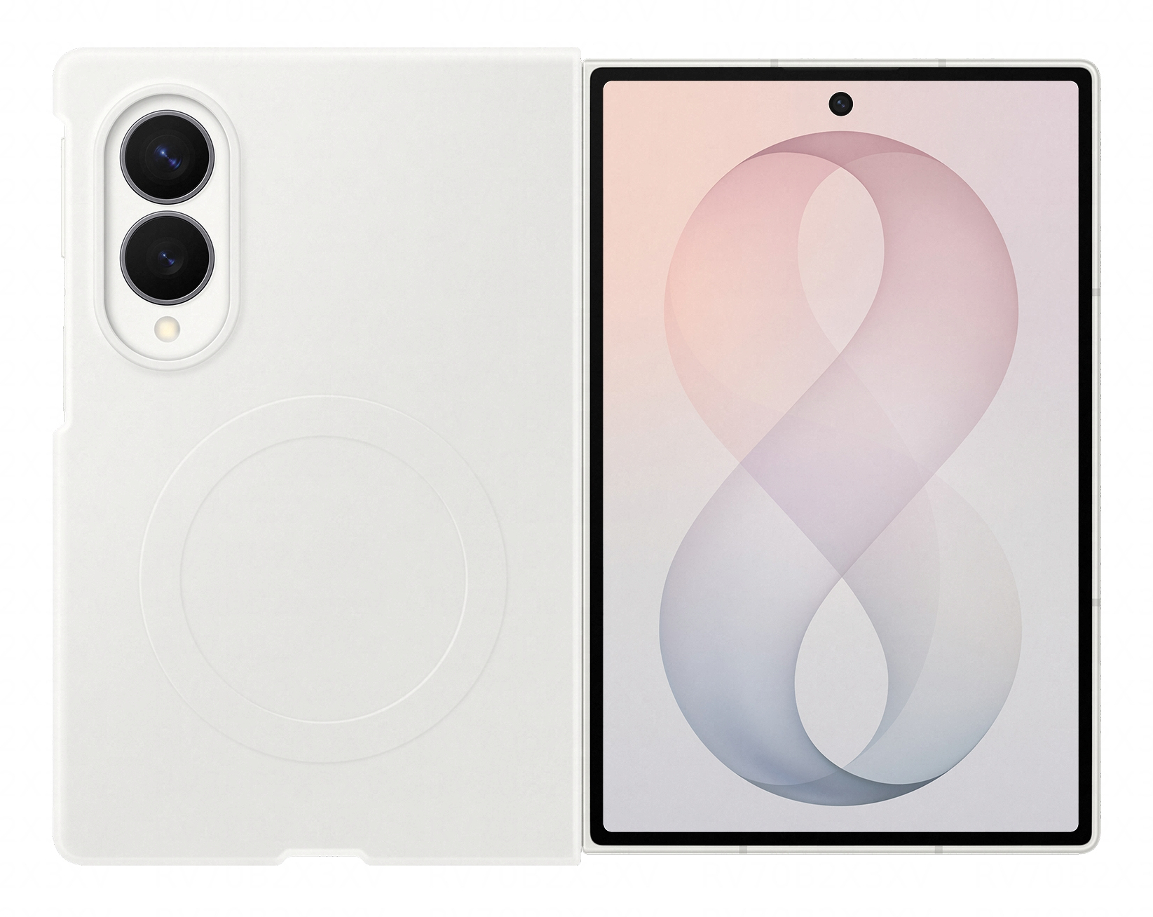 Samsung Silicone Magnet Case fr Galaxy Fold8, white