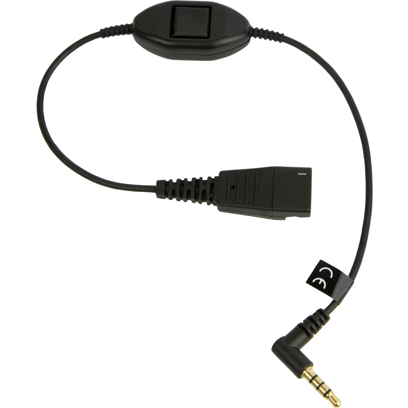 Jabra kabel til hovedsæt - 30 cm