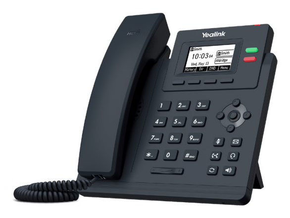 Yealink SIP-T31W VoIP-telefon Klassisk grå