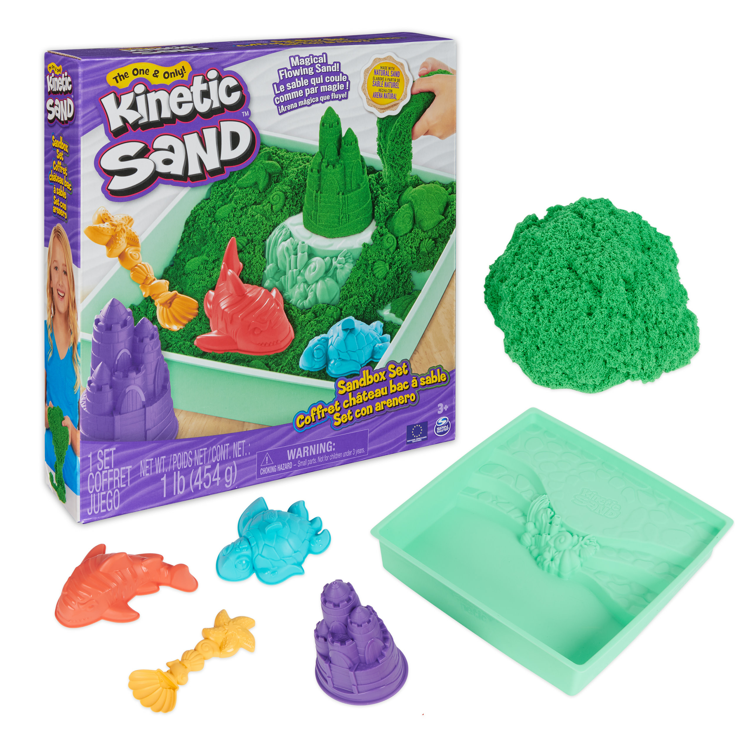 Kinetic Sand KNS ACK Sandbox Set V2 Gr