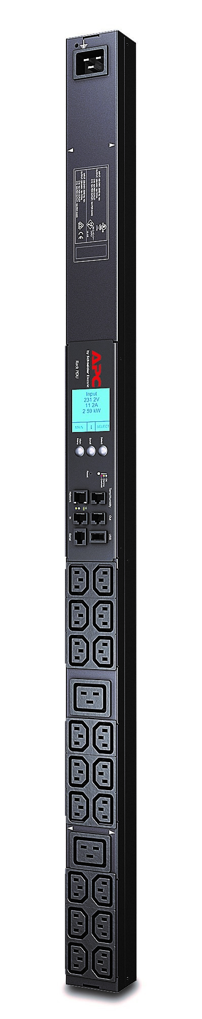 APC Metered Rack PDU - strømfordelings