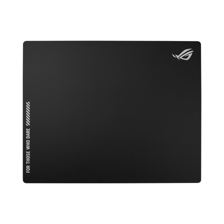 ASUS ROG Moonstone Ace L Tempered Glass Mousepad - Black